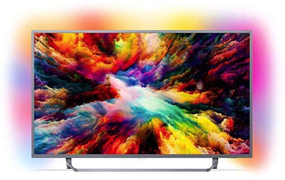 Philips 65PUS7303   65 Zoll UHD Fernseher mit 3 seitigem Ambilight für 969€ (statt 1.088€)