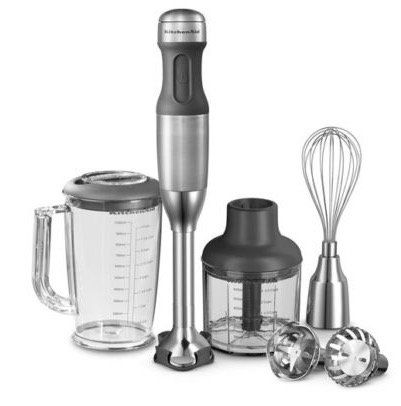 KitchenAid 5KHB2571ESX Stabmixer mit viel Zubehör für 89,91€ (statt 112€)