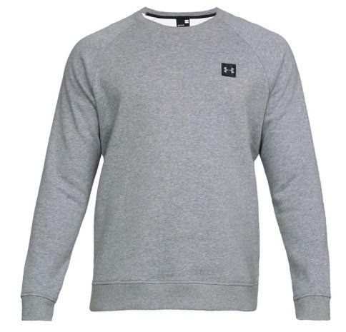 Under Armour Rival Fleece Crew Sweatshirt in Grau und Schwarz für je 27,96€ (statt 40€)