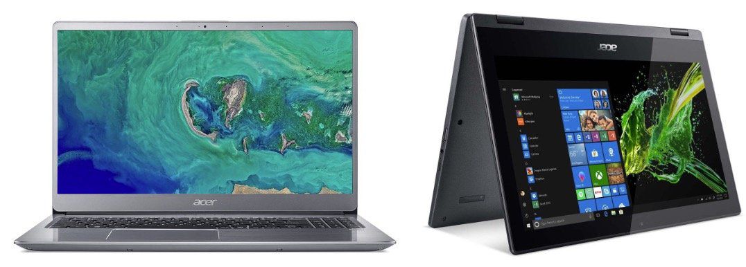 Acer WSV bei Notebooksbilliger   z.B. Acer Swift 3 mit i5 + 256GB für 636,65€ (statt 780€)