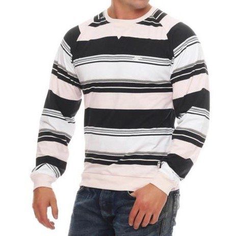 Nike Fusion Yarn Dyed Striped Crew Neck Longsleeve für 12,95€