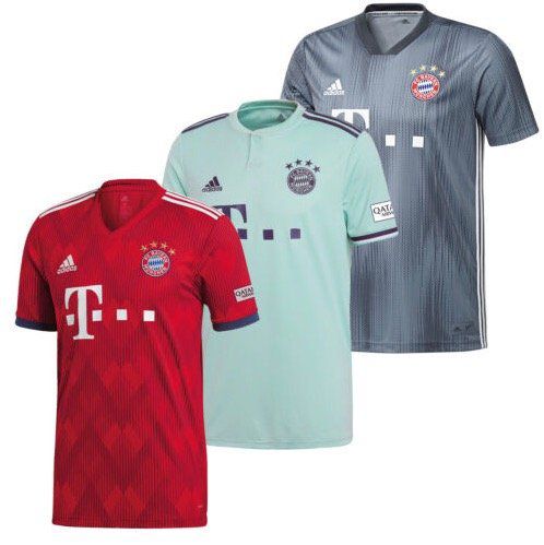 adidas FC Bayern Trikot 2018/2019 für 39,99€ (statt 45€)