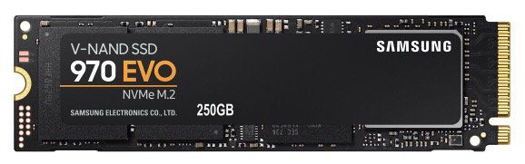 Samsung NVMe SSD 970 Evo mit 240GB für 59,90€ (statt 74€)