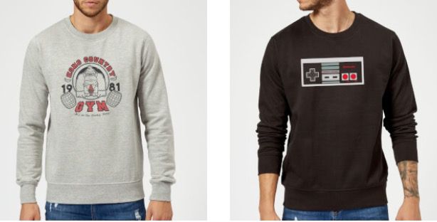 Pullover + T Shirt (Zurück in die Zukunft, Nintendo etc.) für 26,99€ (statt 45€)