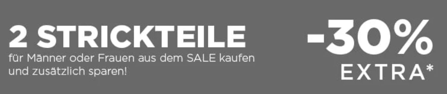 30% Rabatt auf eterna Strick Fashion ab 2 Teile