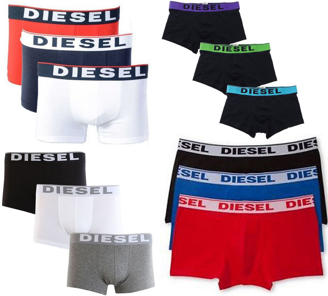 Diesel Boxershorts   3er Pack für je 24,99€ (statt 32€)