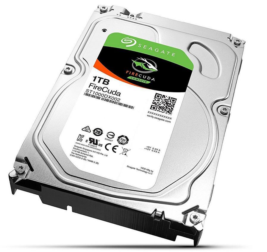 Seagate FireCuda ST1000DX002   1TB interne SSHD Festplatte recertified für 33€ (statt 70€ Neu)