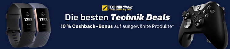 15% Rabatt auf alles von Technikdirekt + 10 fach Superpunkte bei Rakuten