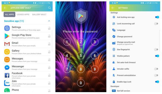 Android: App lock & gallery vault pro gratis (statt 4,49€)