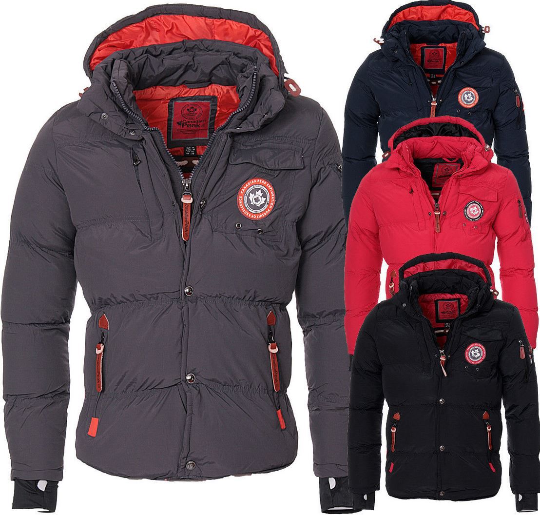 Canadia Peak by geographicla norway   warme Herren Outdoorjacke für 74,90€ (statt 99€)