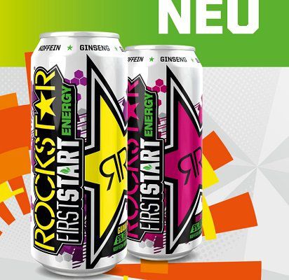 Gratis: Energy Drink Rockstar First Start