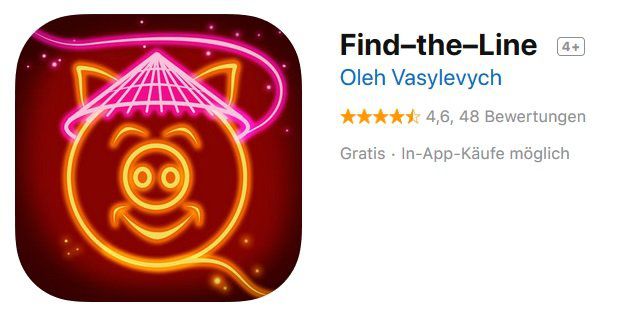 iOS: Find–the–Line kostenlos (statt 3,49€)