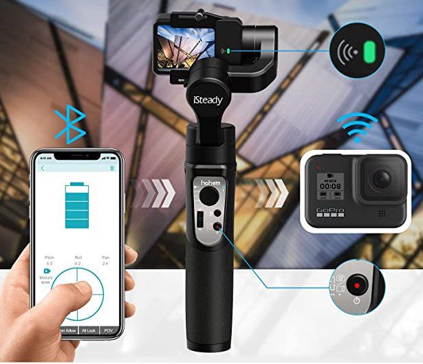 iSteady Pro 3 Achsen Handheld Gimbal mit bis zu 12 Stunden Laufzeit für 69,30€ (statt 79€)
