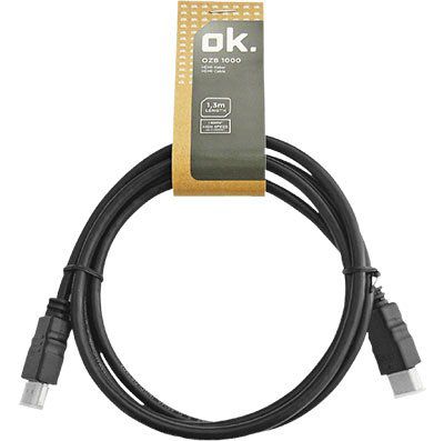 OK. OZB 1000 High Speed HDMI Kabel (1.3m) für 2€ (statt 8€)