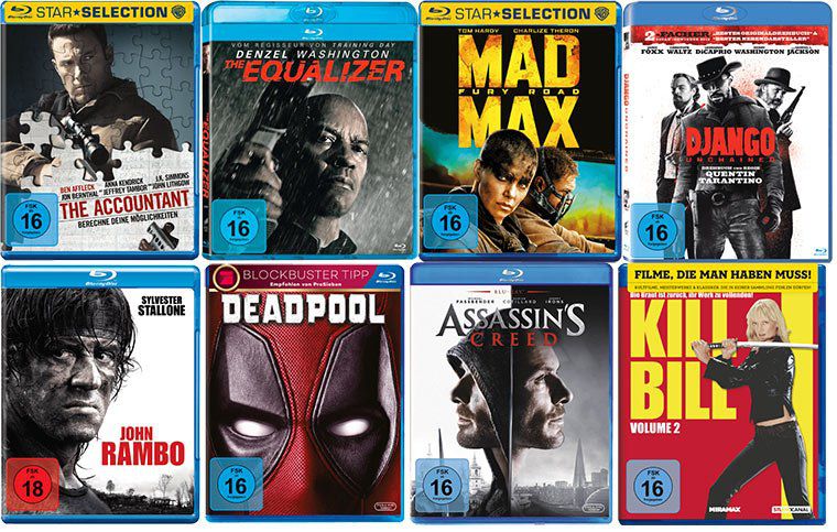 MediaMarkt: 3 Blu rays für nur 15€