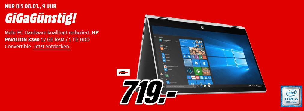 Media Markt GiGaGünstig Sale: PC Hardware & Zubehör reduziert z.B. TREKSTOR SurfTab duo W1 für 155€ (statt 230€)