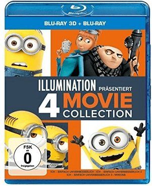 Ich   Einfach unverbesserlich 1 3 + Minions als Blu ray für 39€ (statt 55€)