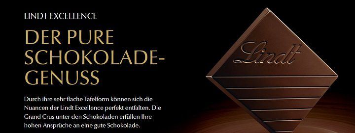 Cashback: Lindt Excellence gratis probieren