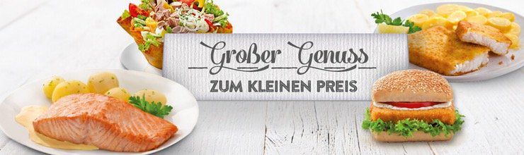 Nordsee Gutscheine bis zu 50% Rabatt z.B. 2 Backfisch Baguettes 4,29€ und 2. Filet für 1€ Aufpreis