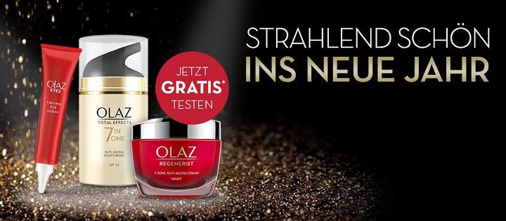 Geld zurück: Ein Olaz Produkt gratis