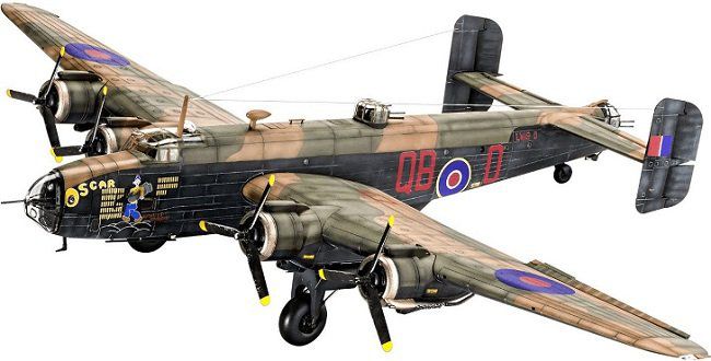 REVELL Handley Page Halifax B MK.III Modellflugzeug für 14,99€ (statt 22€)