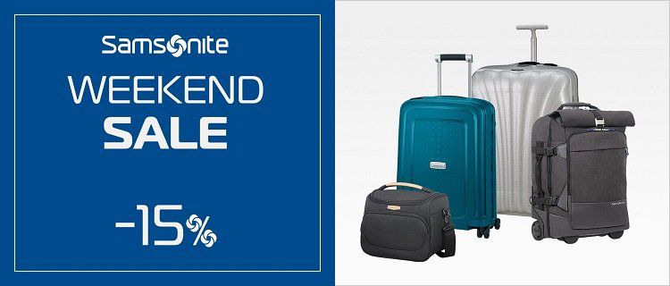 15% Gutschein für Samsonite Artikel bei Koffer direkt + VSK frei ab 20€