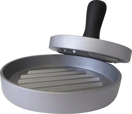 TEPRO 8564 Aluguss Burgerpresse in Silber für 8,99€ (statt 11€)