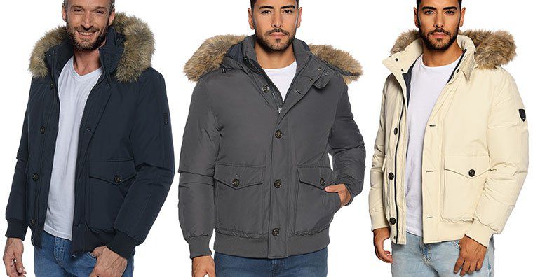 Tommy Hilfiger Herren Winterjacke Hampton Down Bomber für 185,90€ (statt 238€)