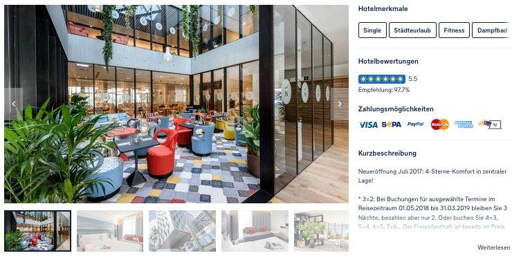 Wien mit 3 Ü/F im guten 4 Sterne Hotel mit Flügen ab 133€ pro Person