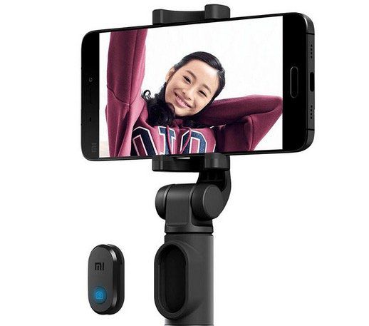 Xiaomi 2in1 Selfiestick mit Bluetooth Auslöser für 12,56€