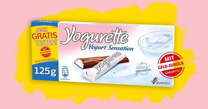 Geld zurück Garantie mit Yogurette