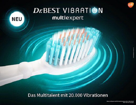 Gratis: Zahnbürste Dr. BEST multiexpert Vibration