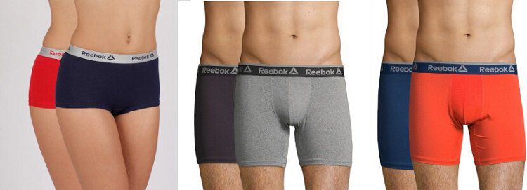 Reebok Unterwäsche Sale bei Veepee   z.B. 3 Boxershorts ab 9,99€