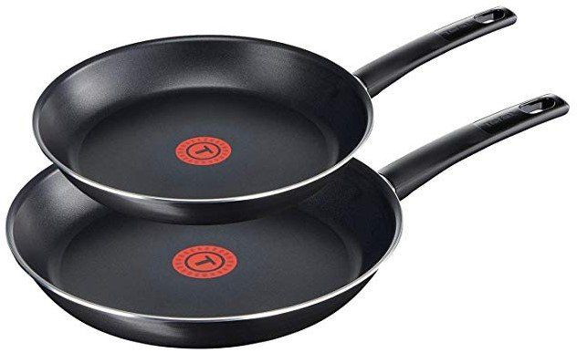 Tefal First Cook Pfannenset mit 24 & 28cm mit Titanium Force Antihaftbeschichtung für 24,95€ (statt 35€)