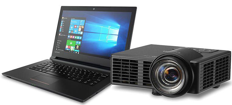 Lenovo V110 14IAP 14 Zoll Notebook + Ricoh PJ WXC1110 mobiler LED Beamer für 599€ (statt 743€)