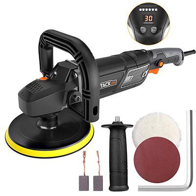 Tacklife PPGJ01A Poliermaschine mit 1500W, LED Anzeige & 180mm Polierteller für 65,99€ (statt 80€)