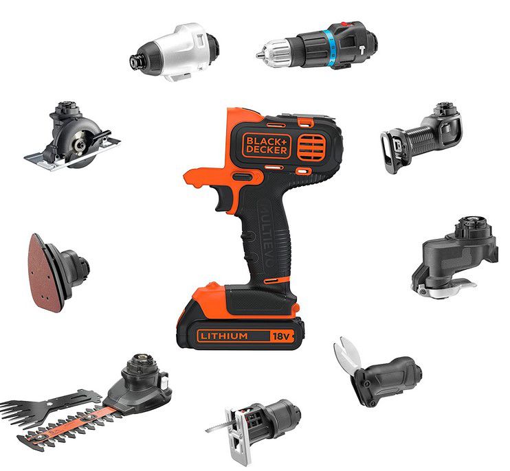 Black+Decker MT218KB Akkubohrer 18V mit 2 Akkus mit Koffer für 66€ (statt 94€)