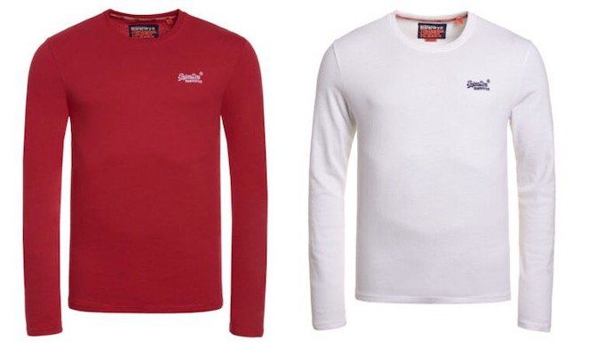 Superdry Longsleeves für je 15,95€ (statt 23€)