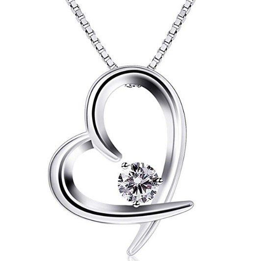 B.Catcher Halskette mit Herzanhänger in 925 Sterling Silber ab 11,99€ (statt 20€)