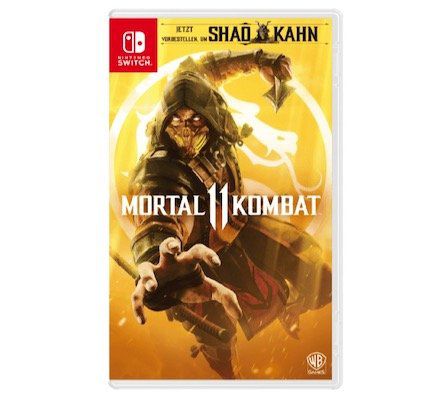Vorbestellung: Mortal Kombat 11 (Nintendo Switch) für 42,42€