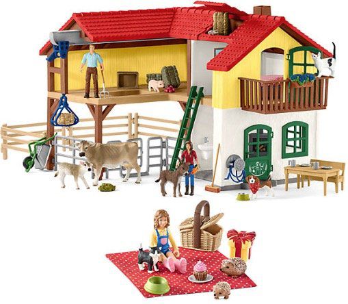 Schleich Spielzeug mit 15% Rabatt bei myToys   z.B. Schleich Bauernhaus + Set Geburstagspicknick 58,19€ (statt 65€)