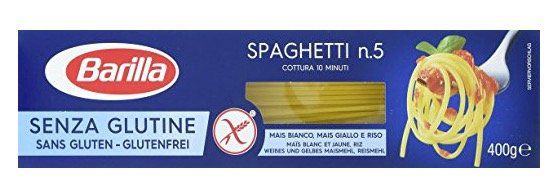 12er Pack Barilla Pasta Spaghetti glutenfrei aus Reis und Mais ab 18,99€