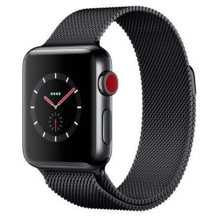 Apple Watch Series 3 (GPS + LTE) 38mm mit Milanaise für 396€ (statt 449€)