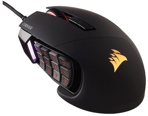 Corsair Scimitar Pro RGB Gaming Maus (kabelgebunden) für 45,98€ (statt 86€) bis Mitternacht