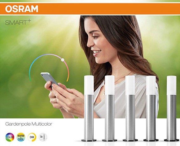 5x Osram Mini Smart+ LED Außen /Gartenleuchten für 30,99€ (statt 45€)