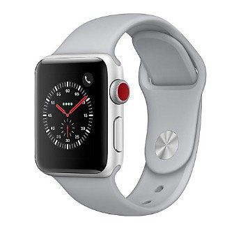 Apple Watch Series 3 38mm (GPS + LTE) in Silber für 249€ (statt 306€)