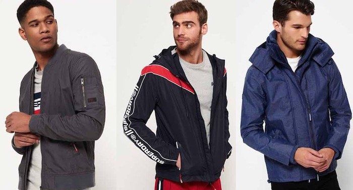 Verschiedene Superdry Jacken für Herren für 25,16€