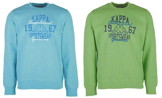 Kappa Atoll Herren Sweatshirts für je nur 4,44€ + VSK (statt 10€)