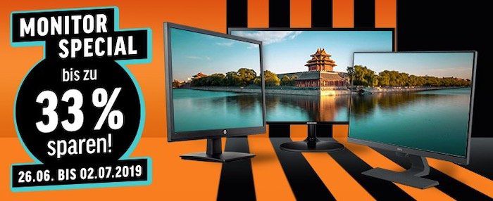 Bis 33% Rabatt auf ausgewählte Monitore bei Notebooksbilliger   z.B. Acer Predator XB321 für 607€ (statt 721€)