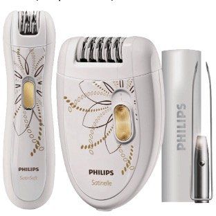 Philips HP6540/00 Epilierer in Weiß/Gelb für 37€ (statt 50€)
